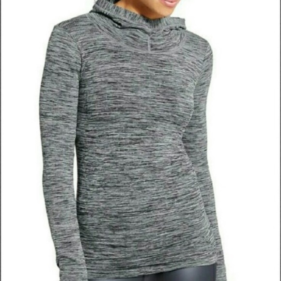 Athleta Tops - Athleta Renew Radiance Gray Heather Hoodie XL
